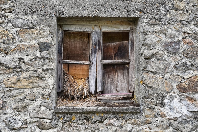 Vintage Window Picture Frame